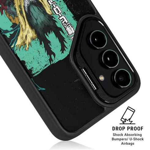 My Hero Academia Dark Deku Season 6 Galaxy S25 Kickstand Case